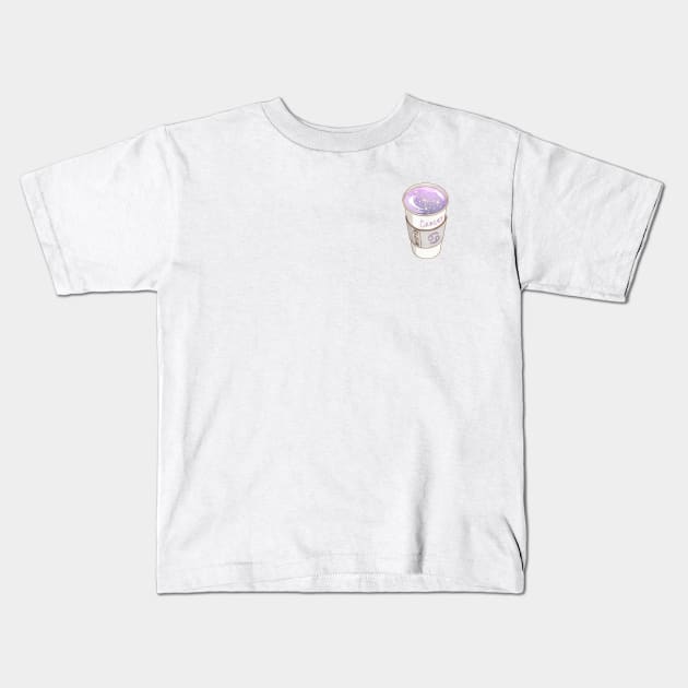 Cancer Takeaway Kids T-Shirt by Avery Ota